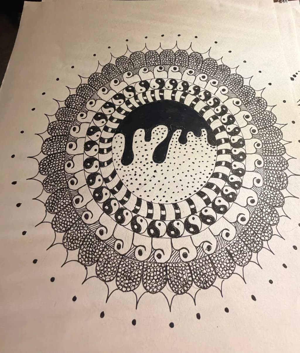 Yin Yang Mandala