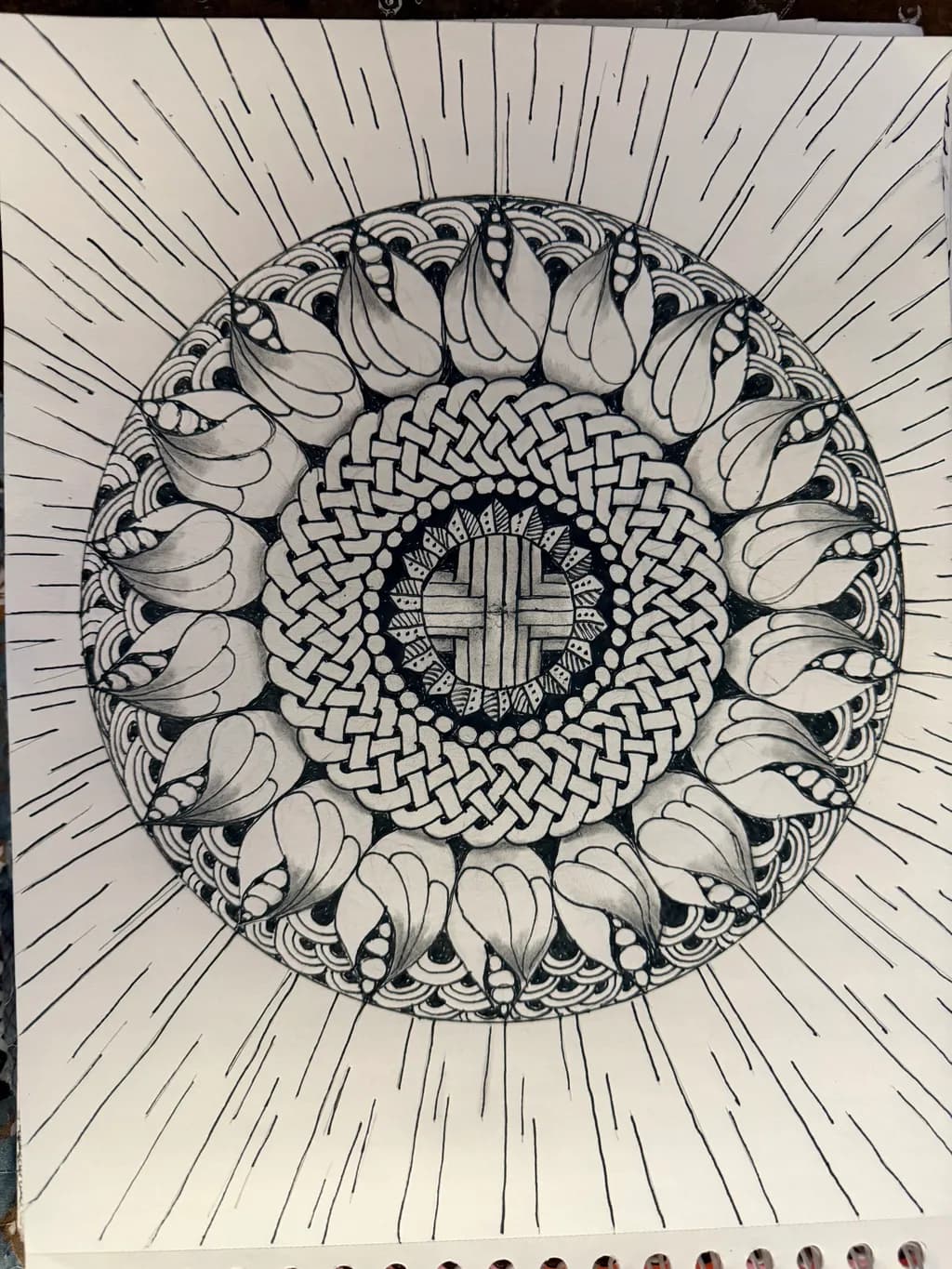 Radiant Weave Mandala