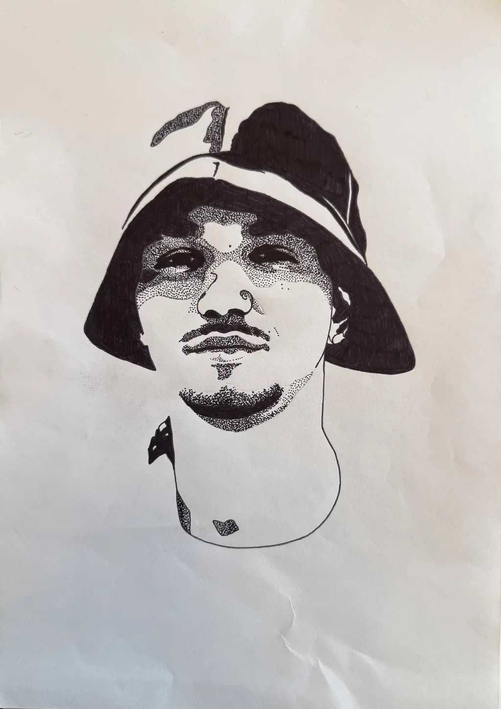 Bucket Hat Portrait