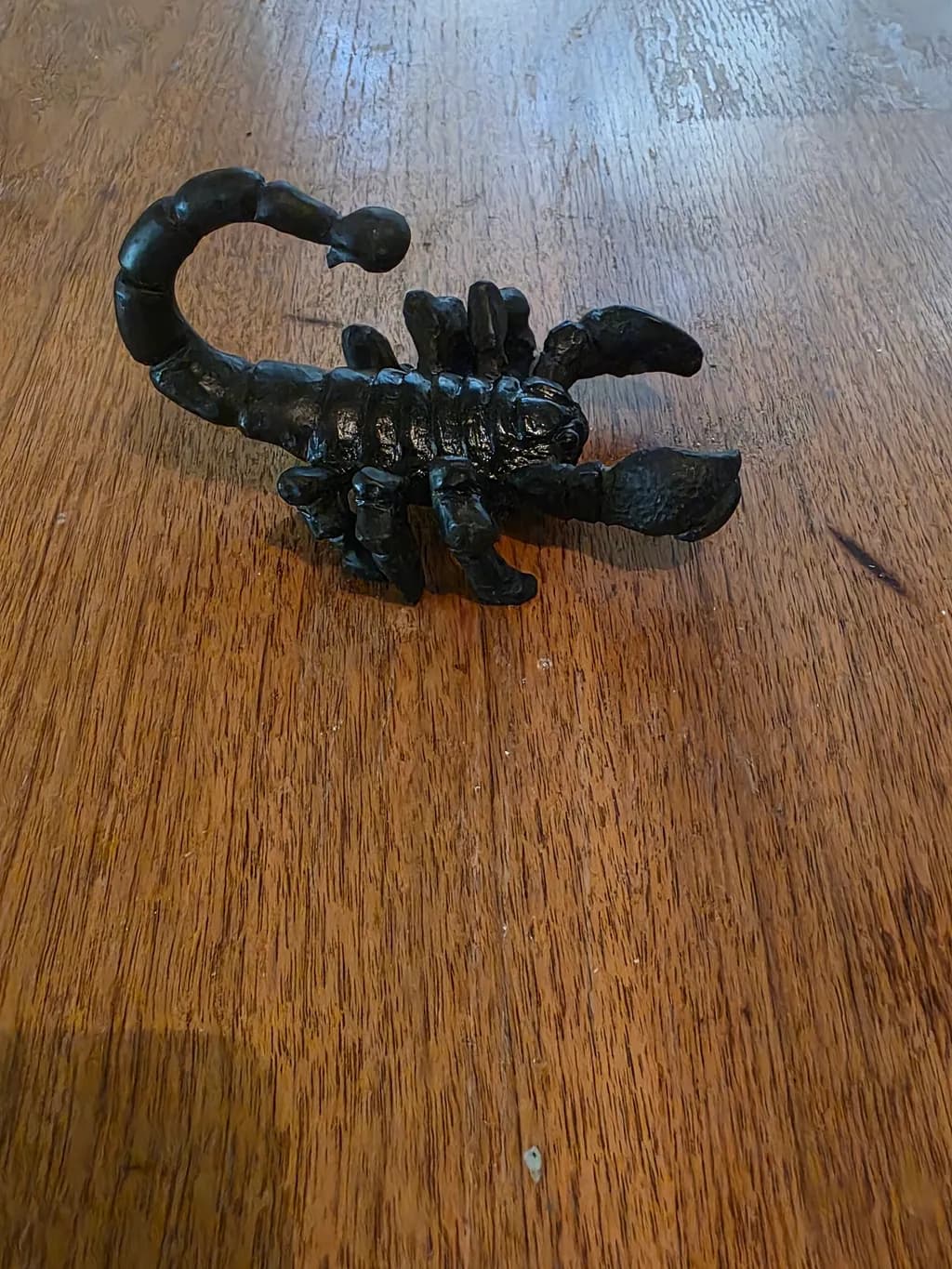 Black Scorpion Figurine