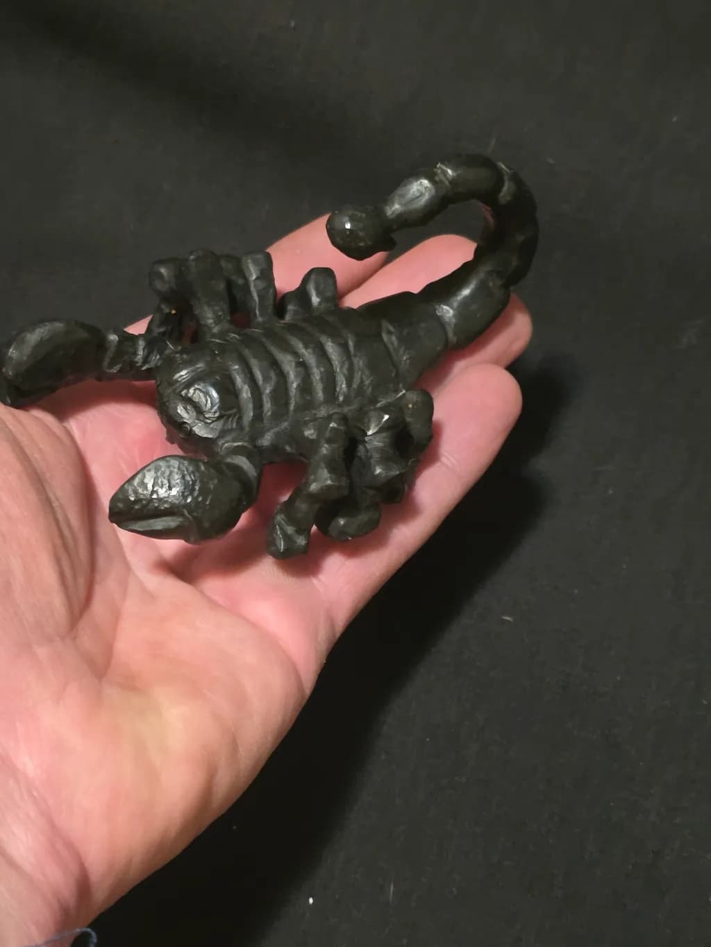 Iron Scorpion Sculpture