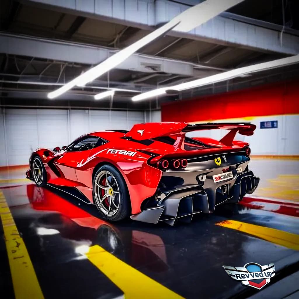 Ferrari GT Rearview