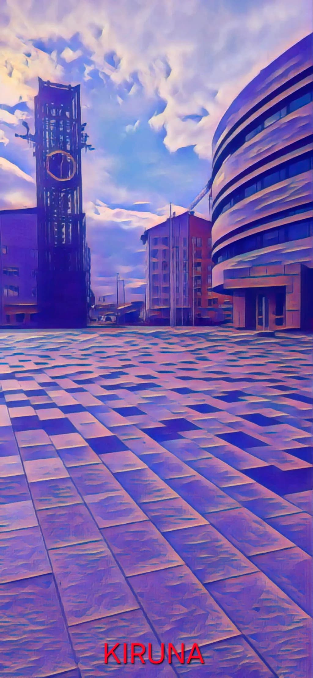 Kiruna Clocktower Vibes