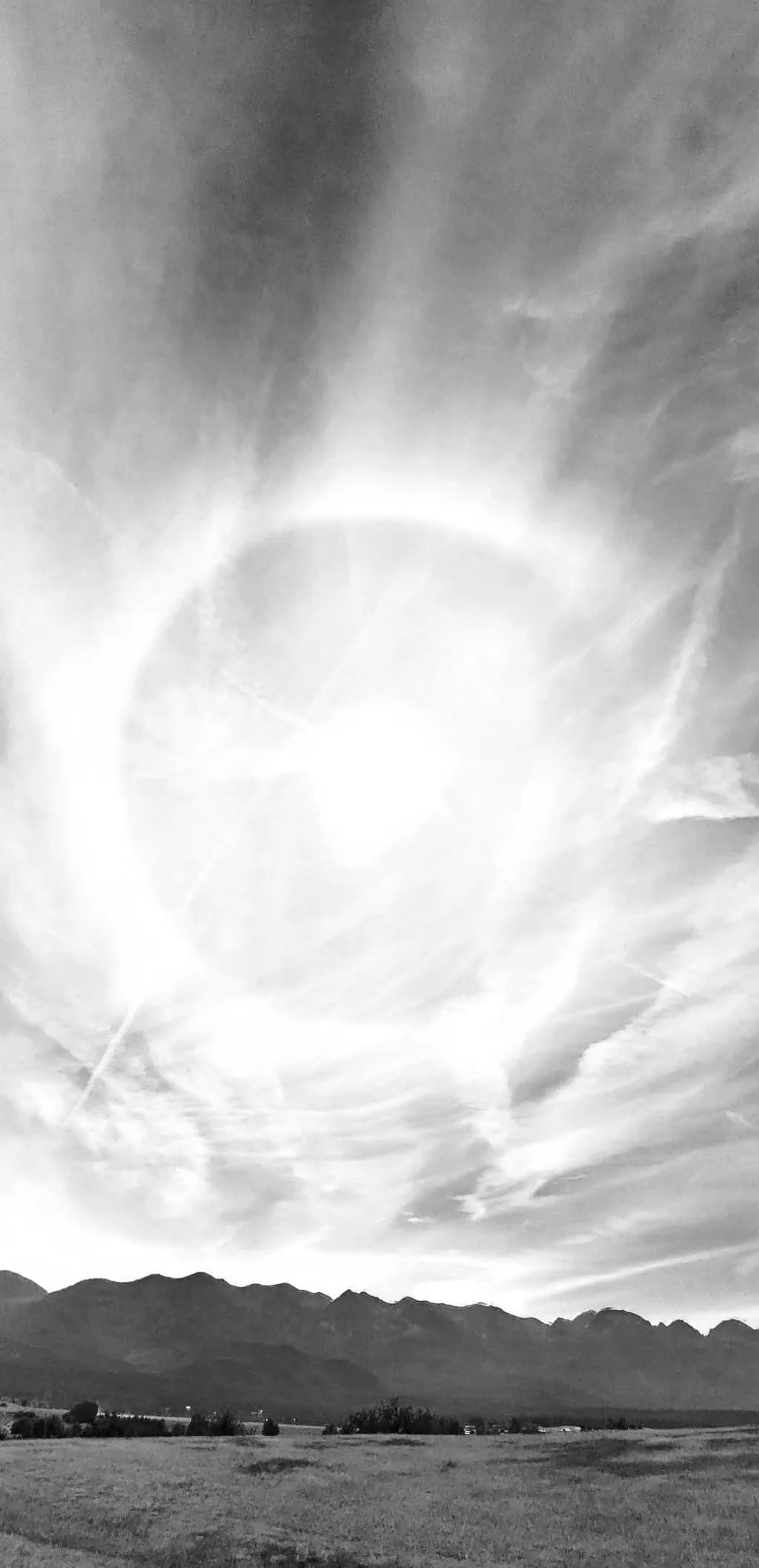 Solar Halo Mountains