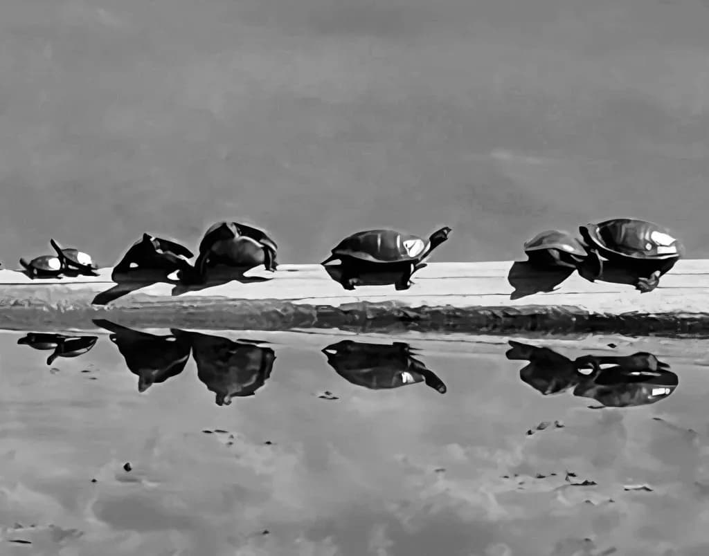 Turtle Line Reflections