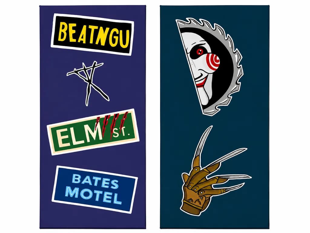 Horror Icons Mashup