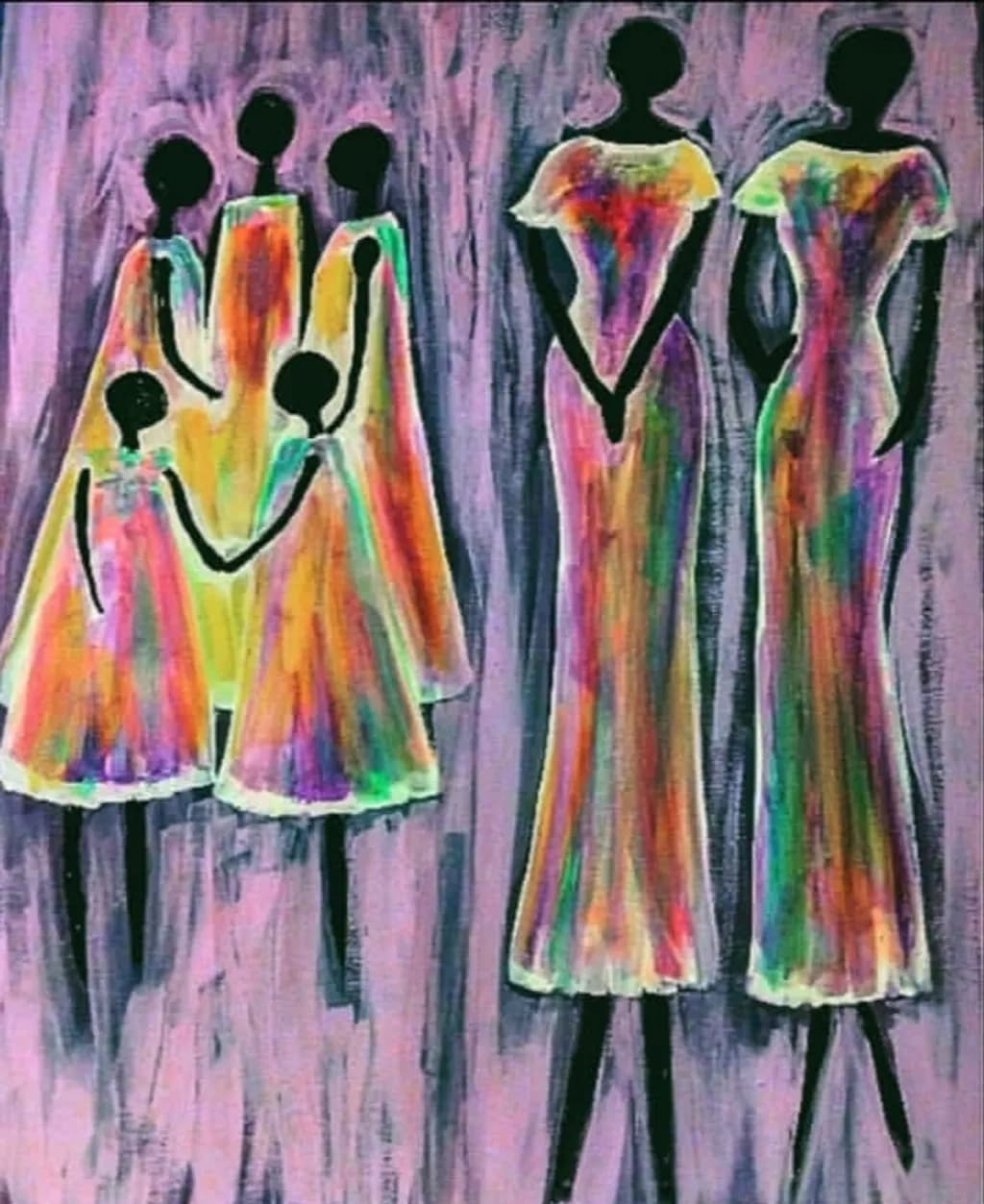 Colorful Silhouettes