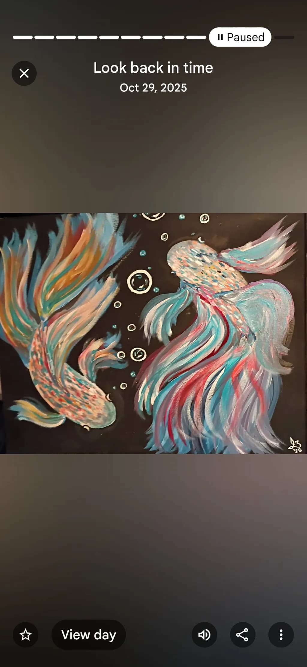 Dancing Koi