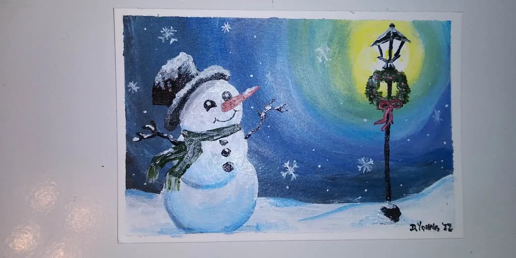 Snowman's Glow