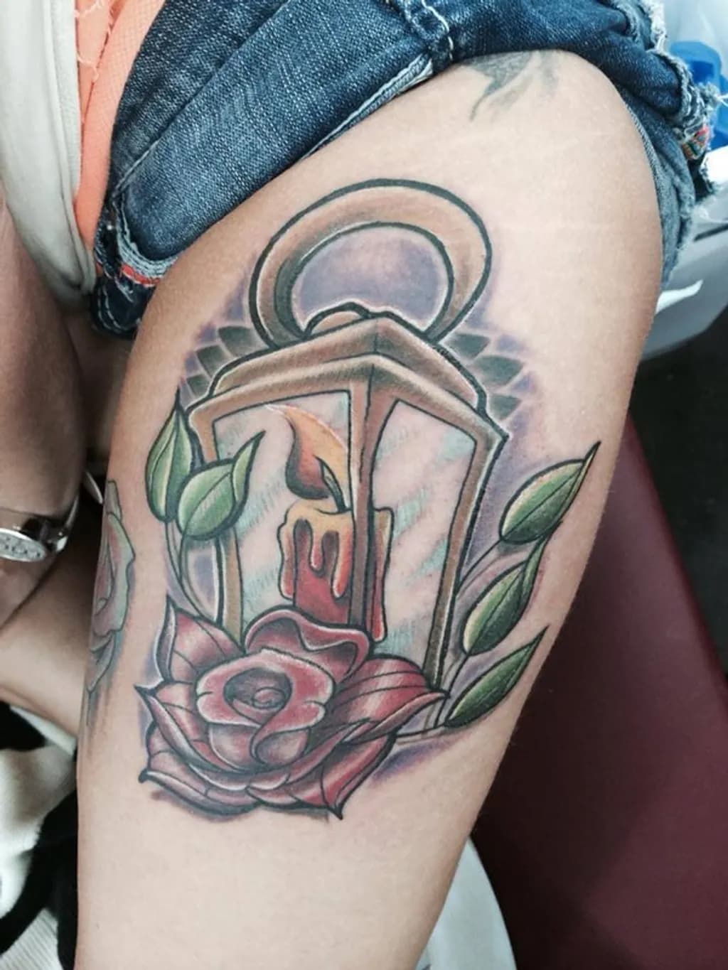 Flaming Lantern Rose