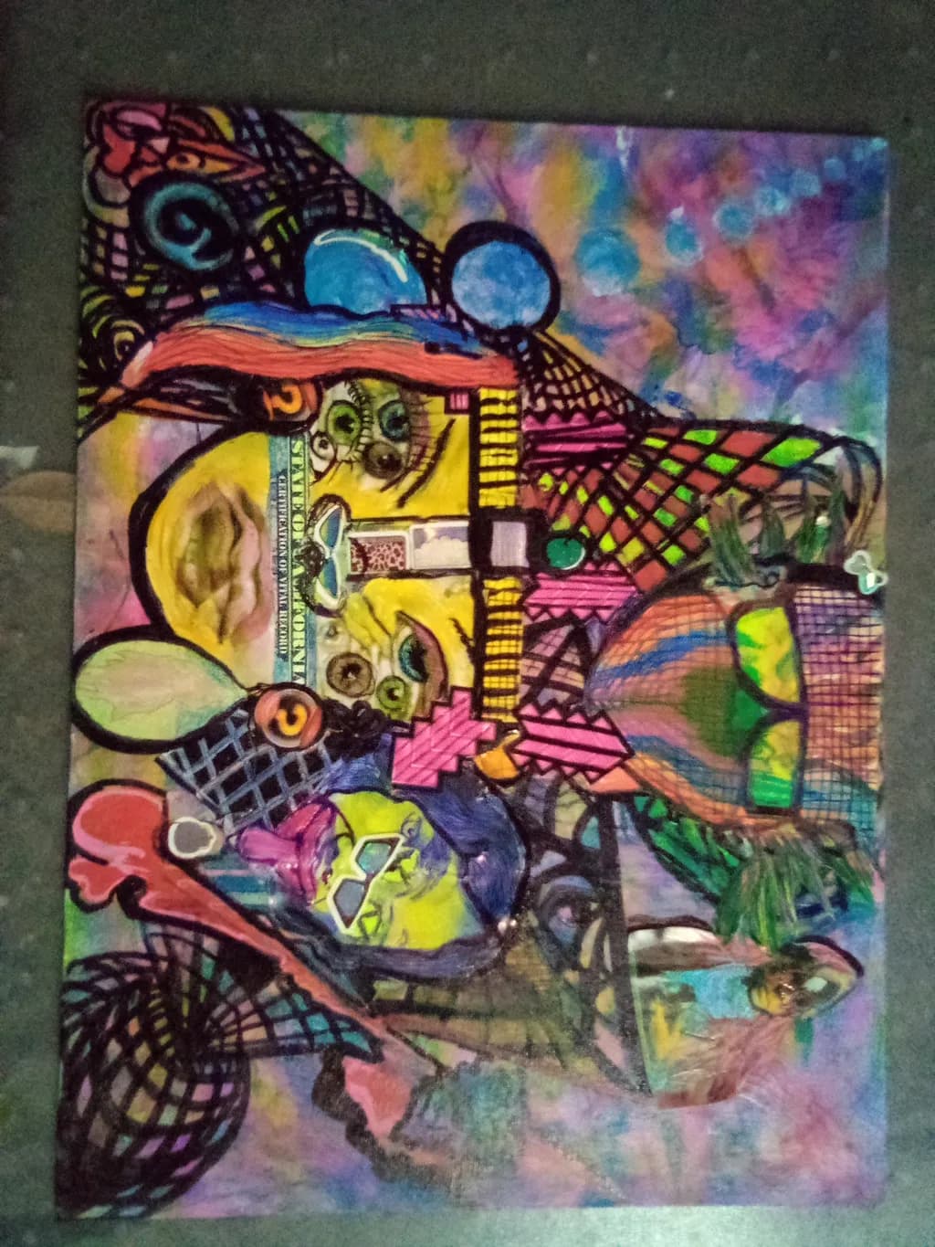 Kaleidoscopic Faces