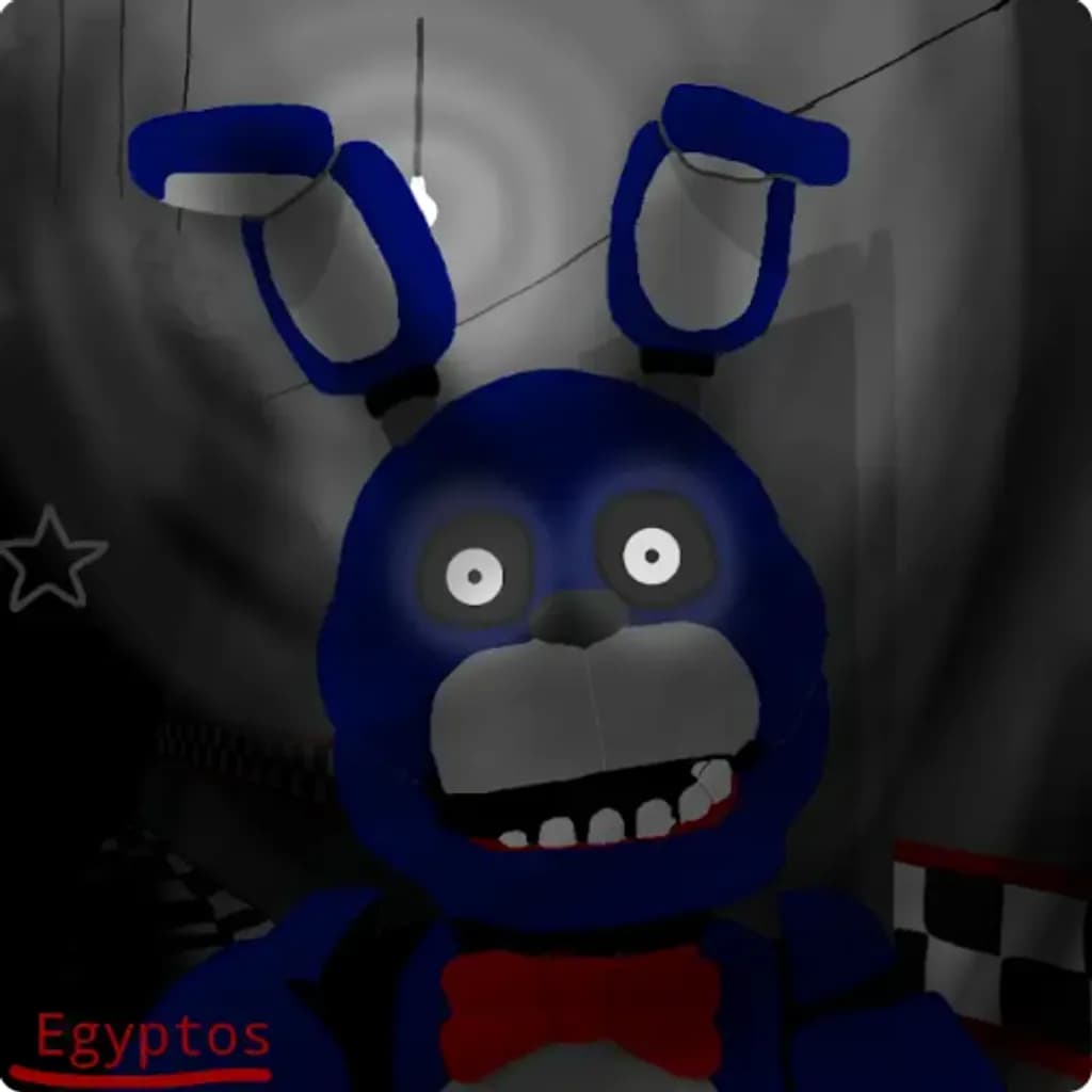 Blue Animatronic Nightmare