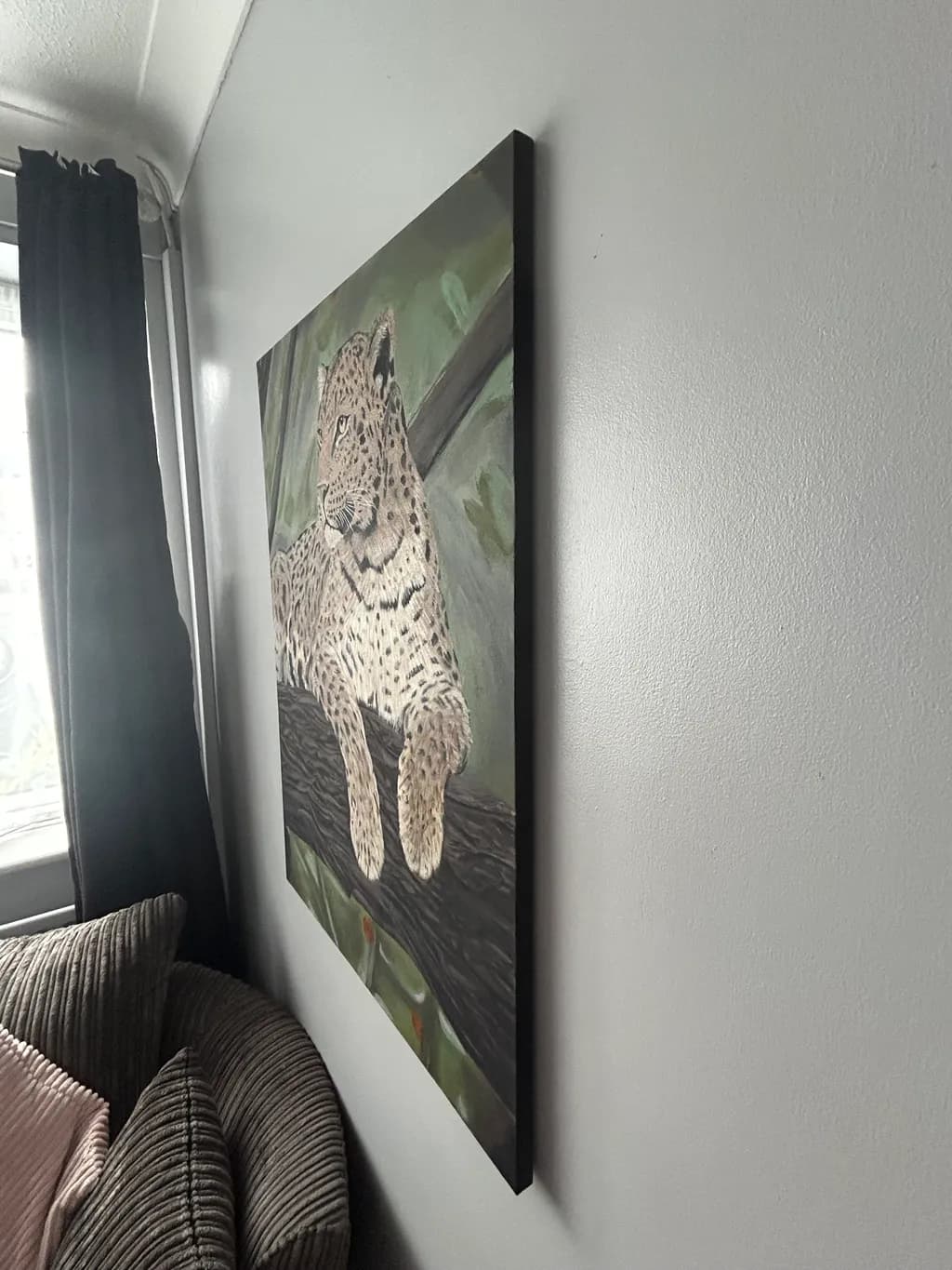 Leopard on Branch