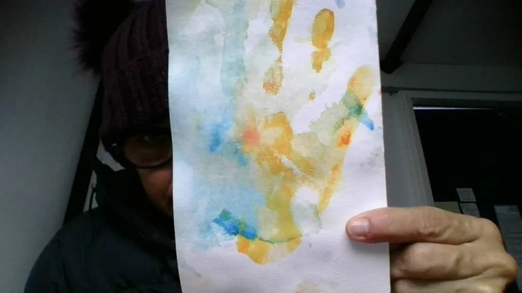 Colorful Handprint