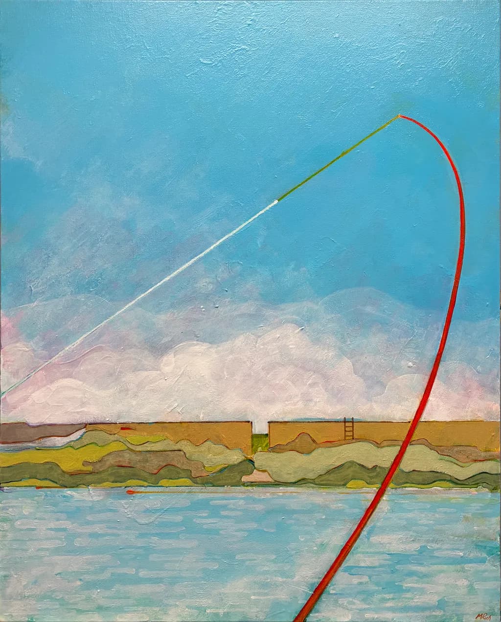 Curved Horizon