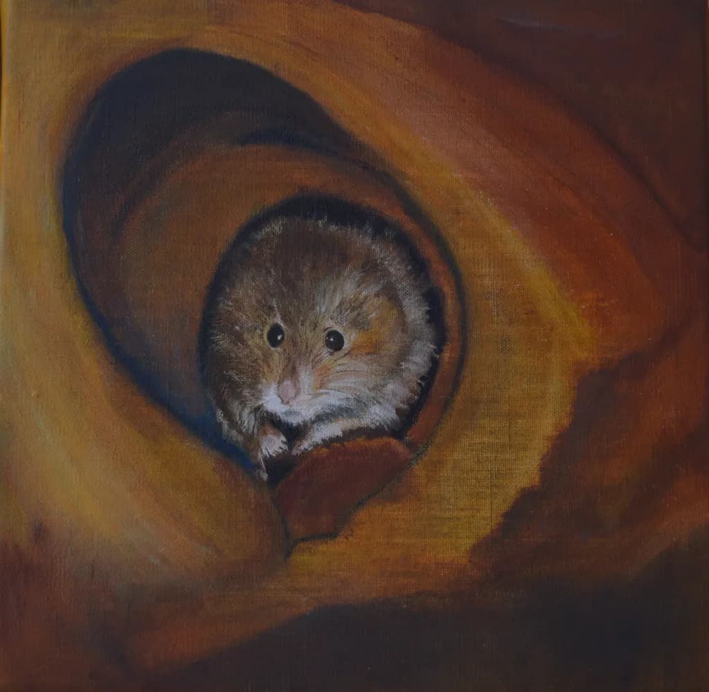 Mouse in Hollow Wood