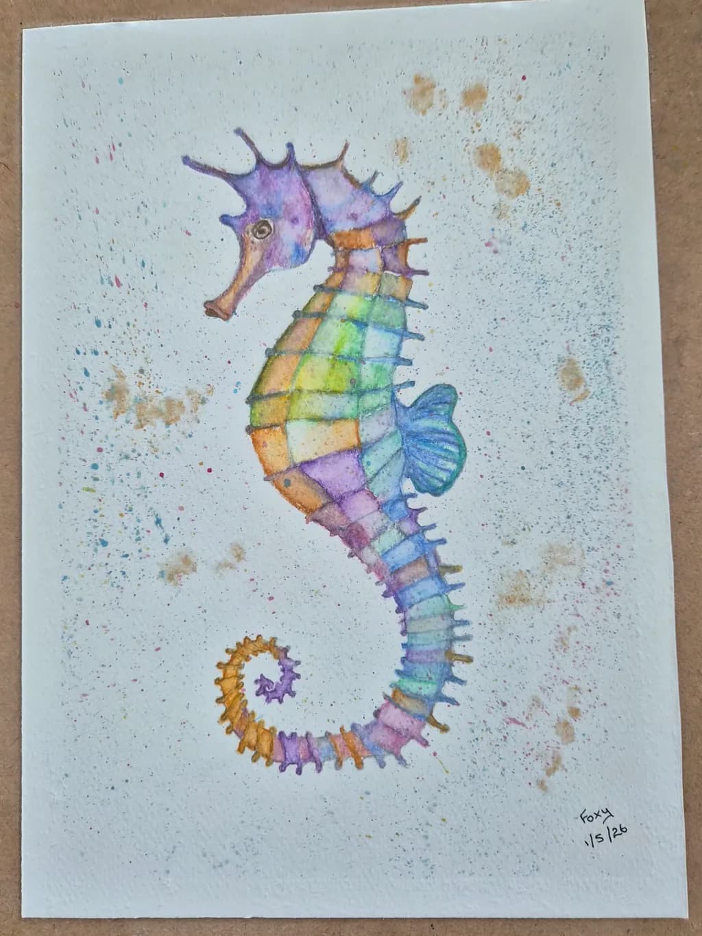 Patchwork Seahorse