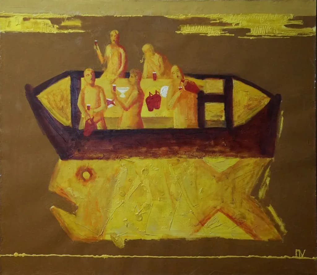 Boat on Fish