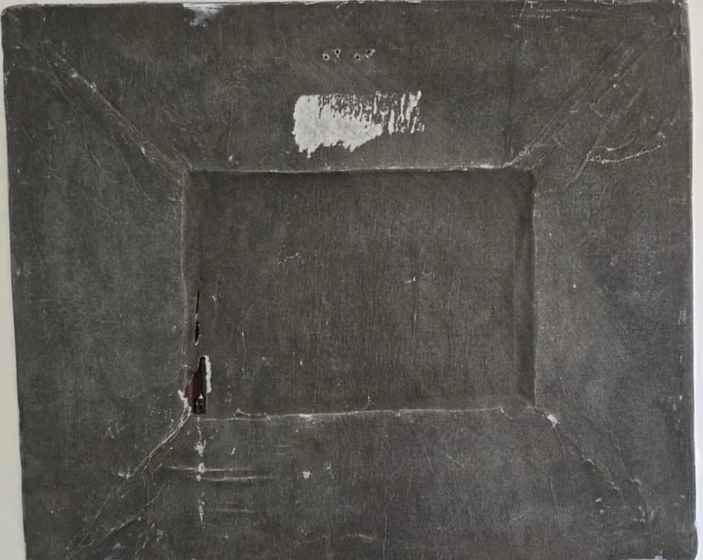 Worn Black Canvas