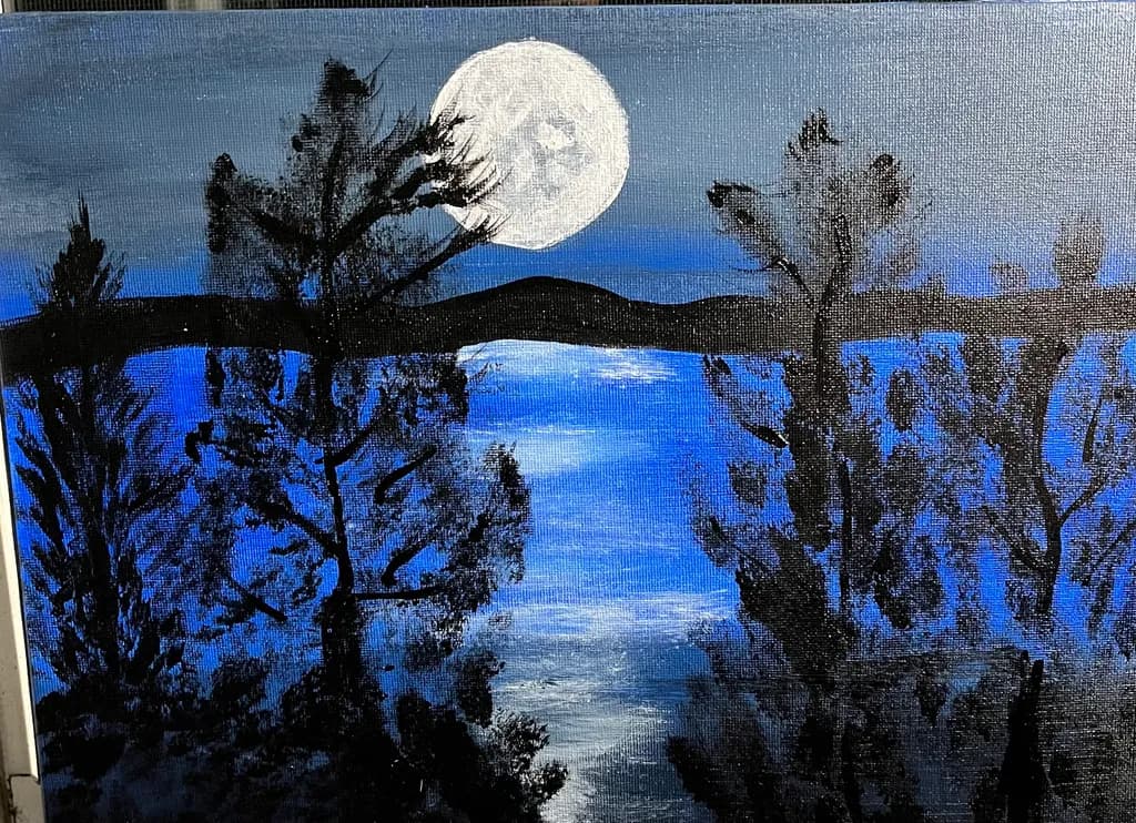 Moonlit Reflections