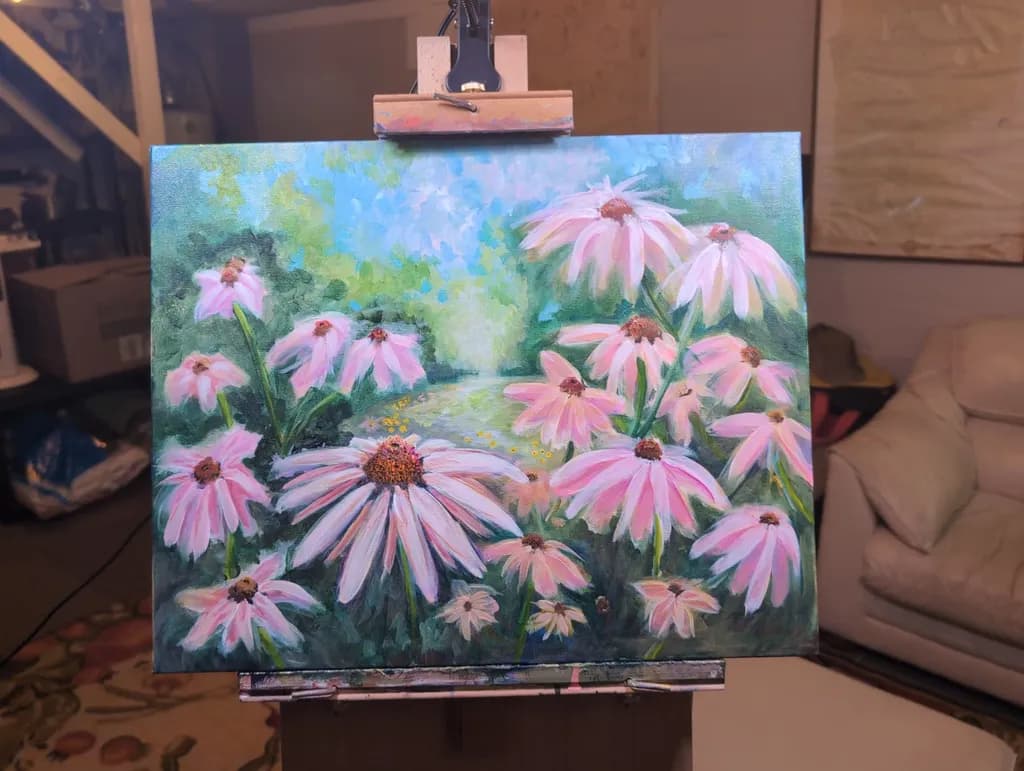Pink Prairie Blossoms