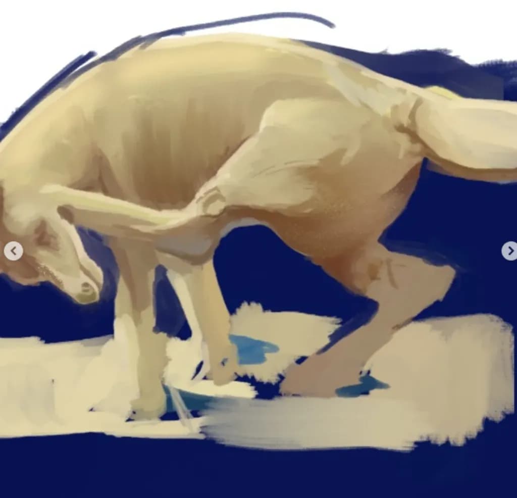 Pensive Canine