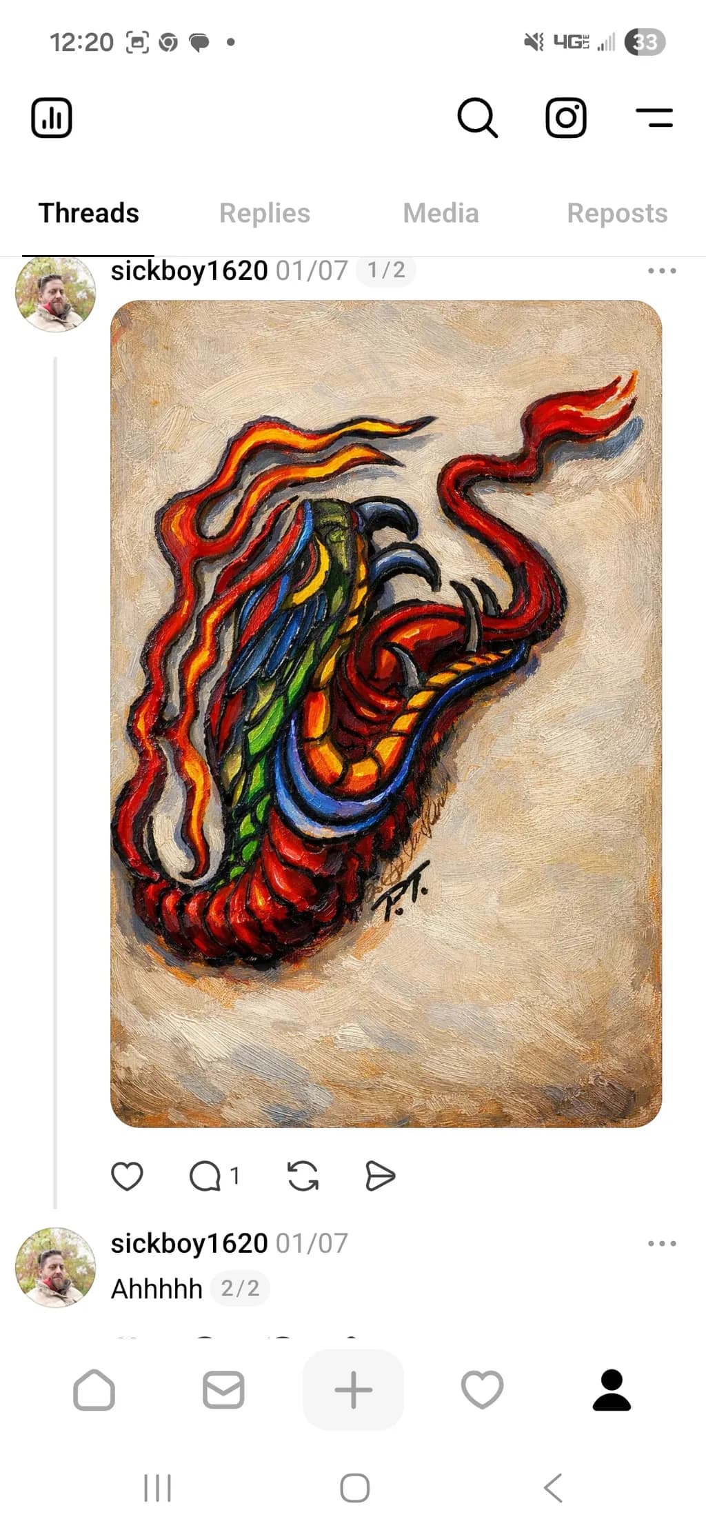 Flaming Serpent