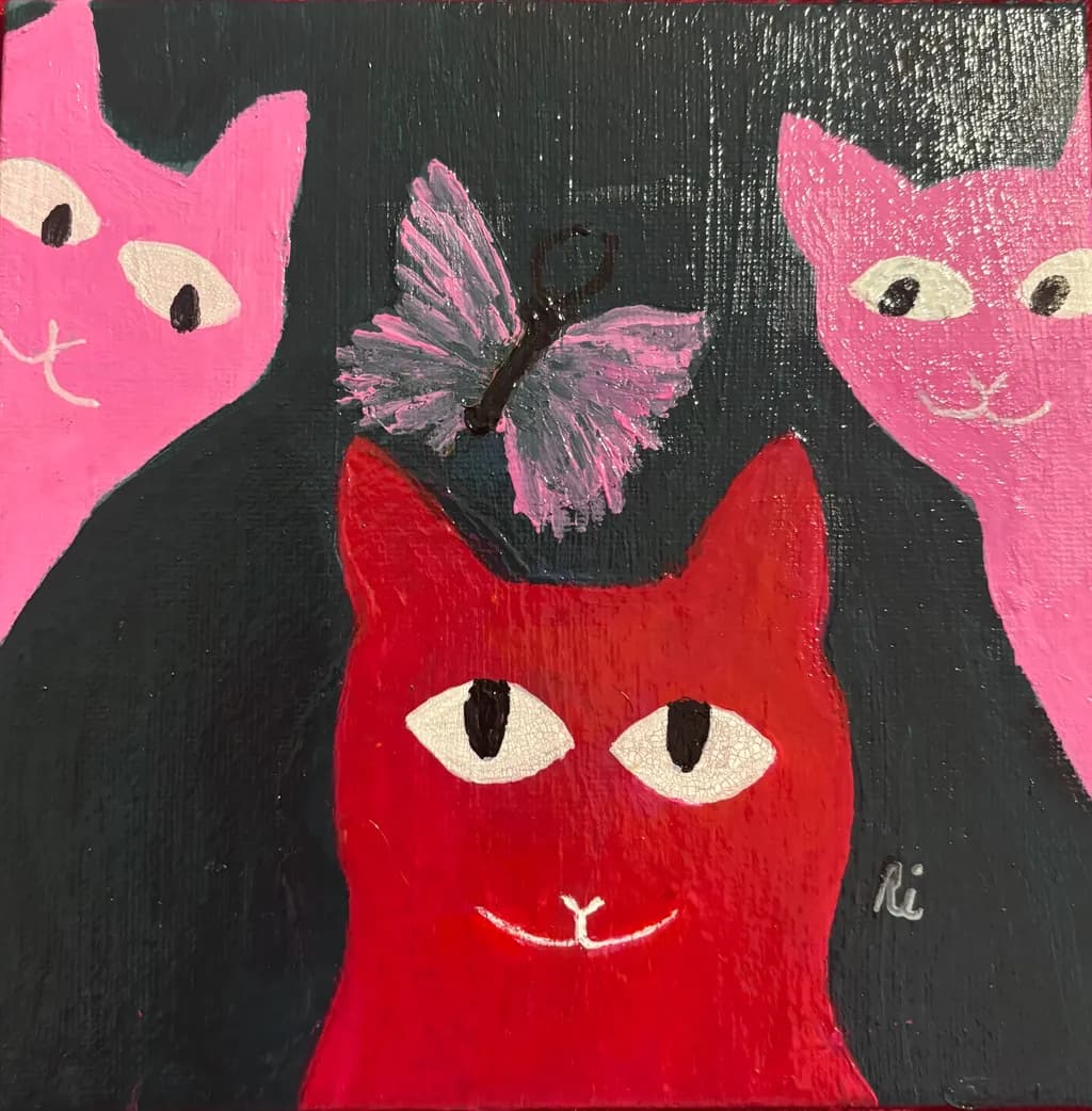 Cats and Butterfly Watch
