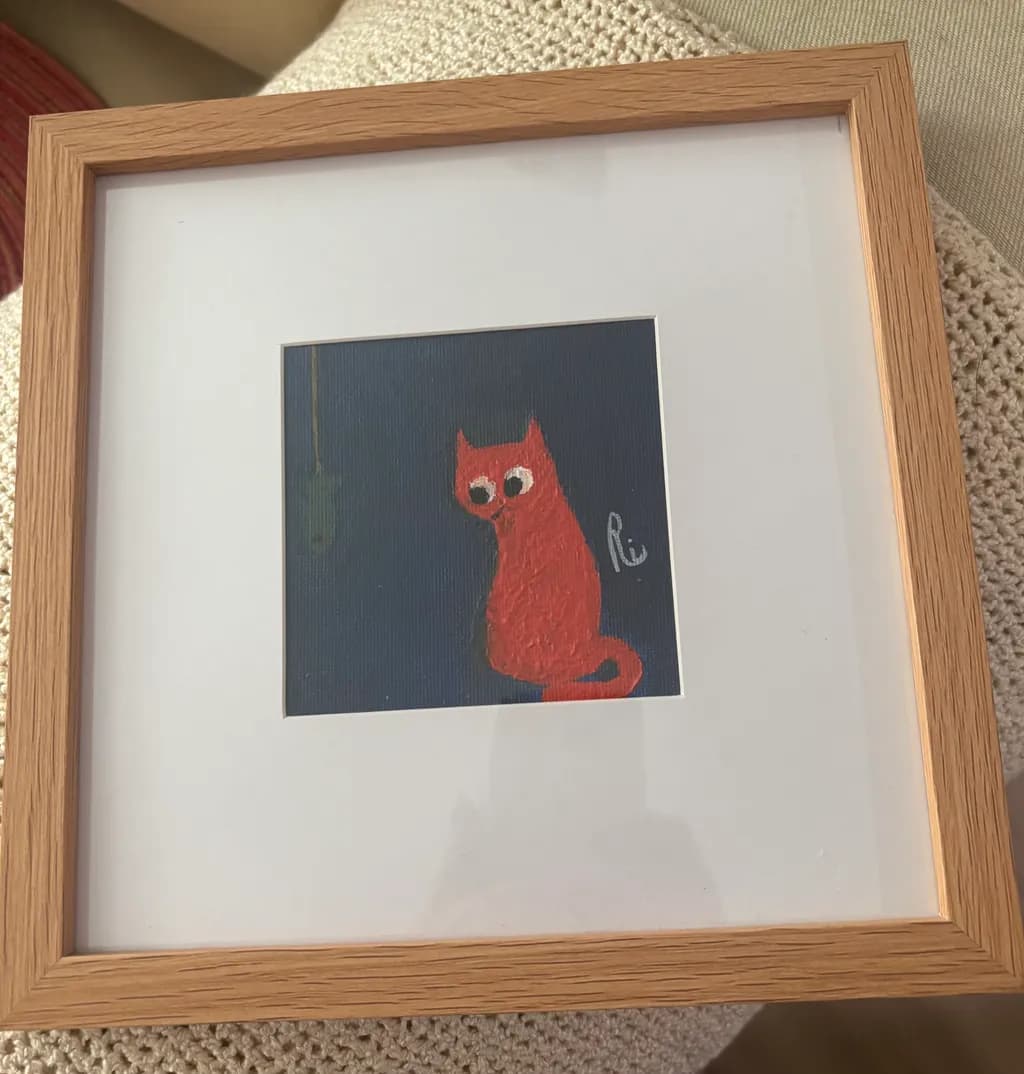 Red Cat Stare