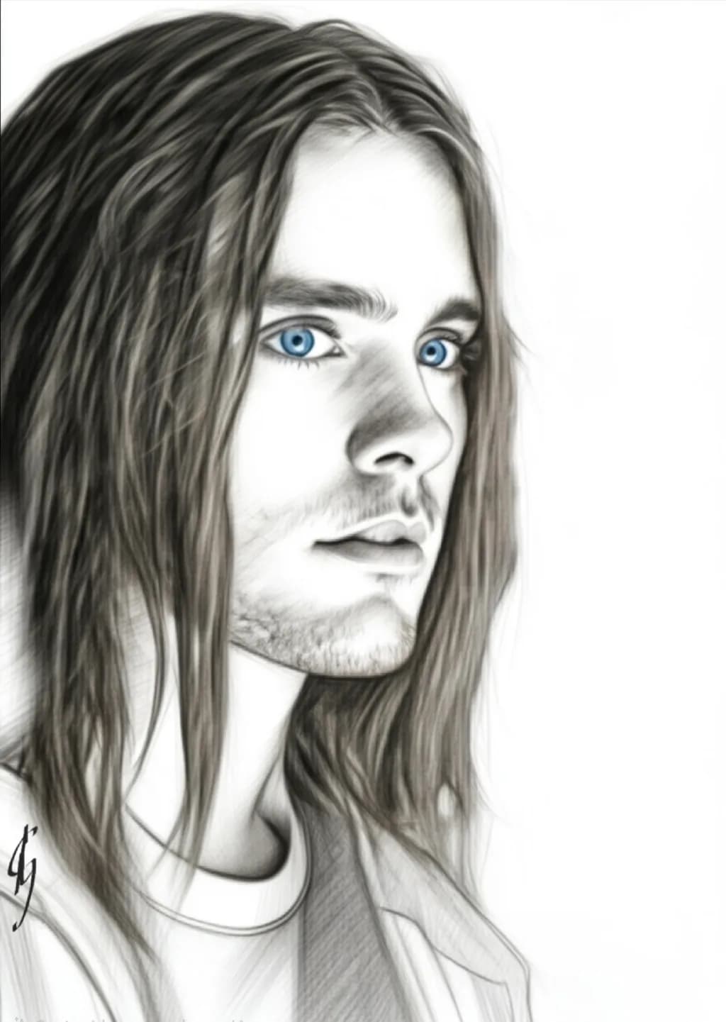 Blue-Eyed Gaze