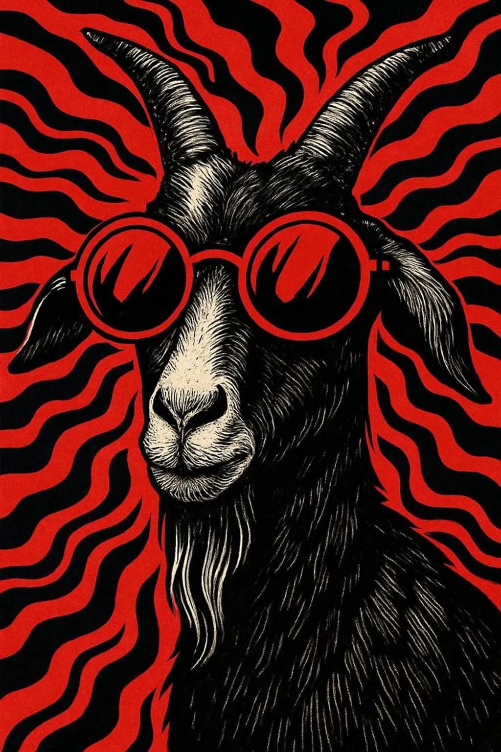 Psychedelic Goat