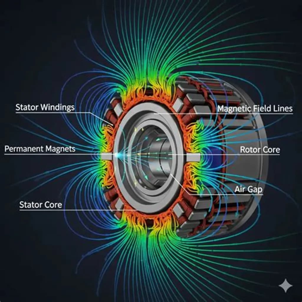 Magnetic Rotor Fields