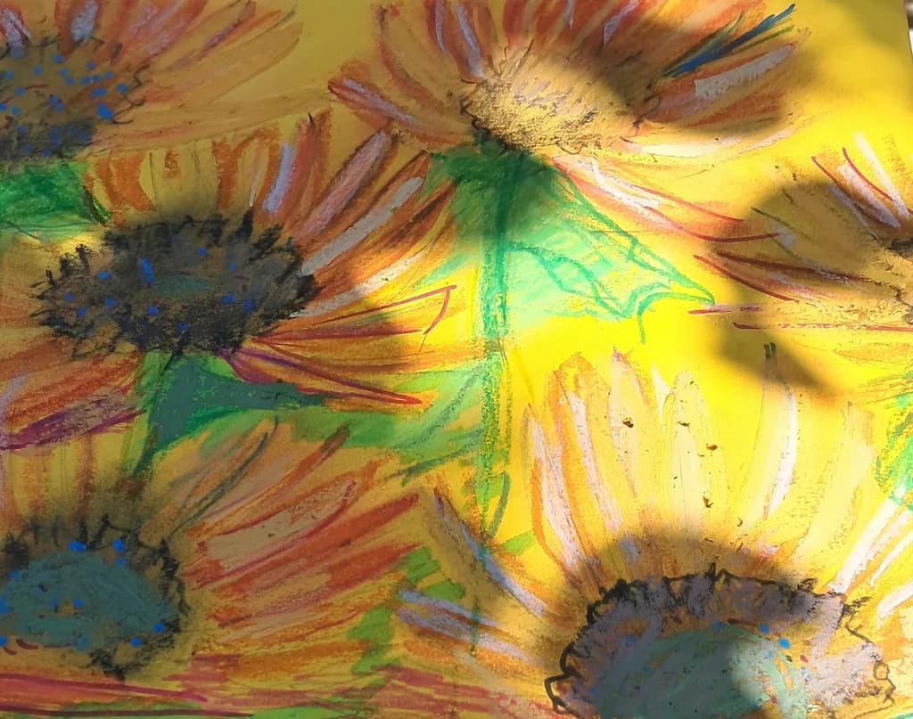 Sunflowers in Light