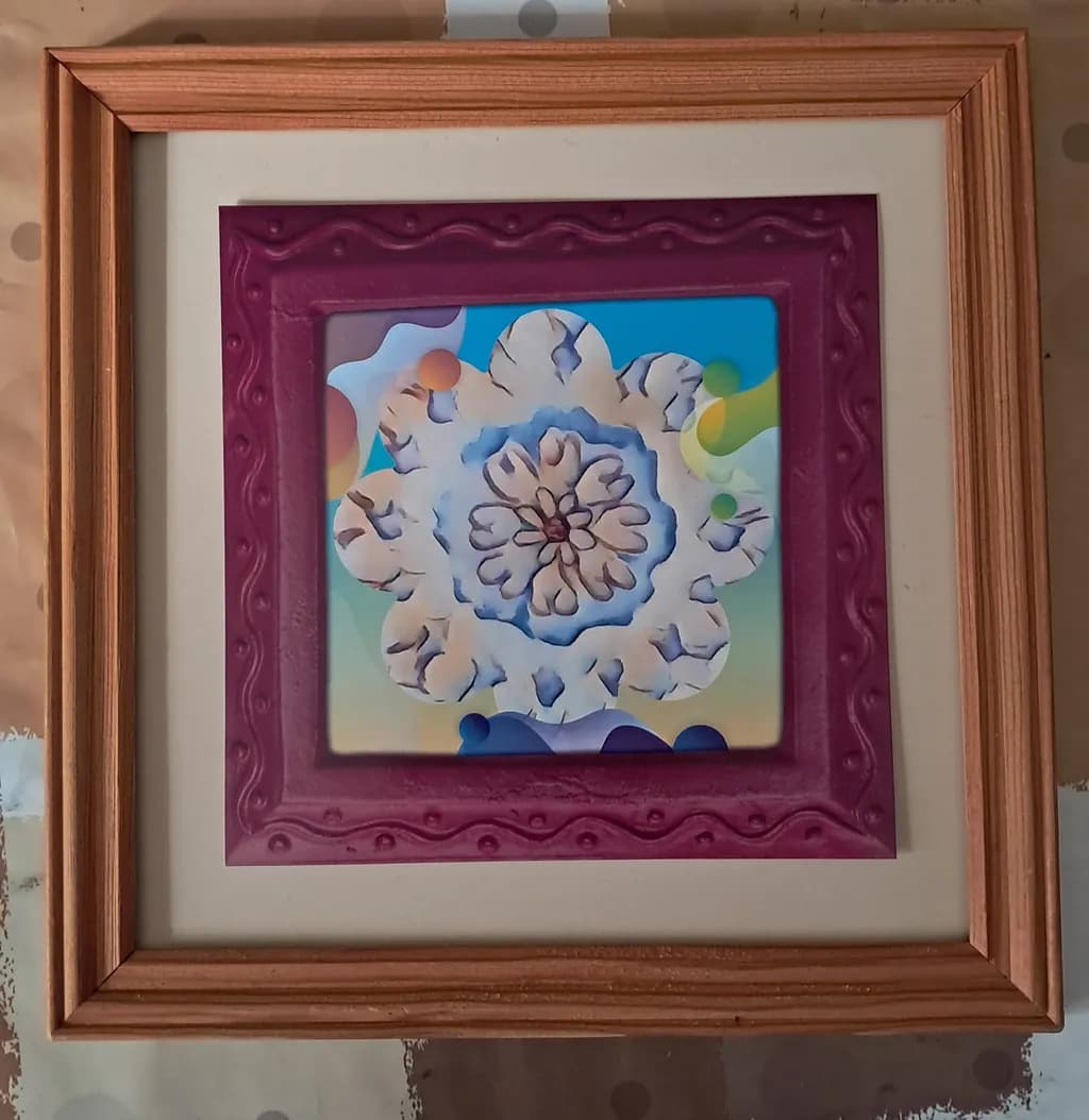 Abstract Floral Medallion