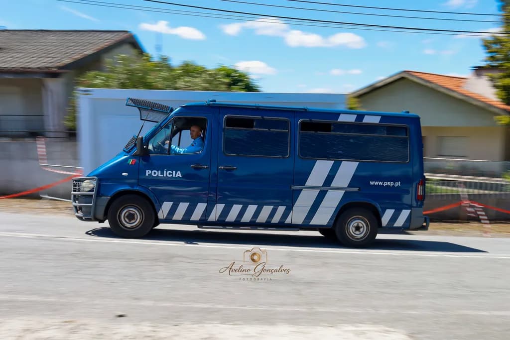 Police Van Motion