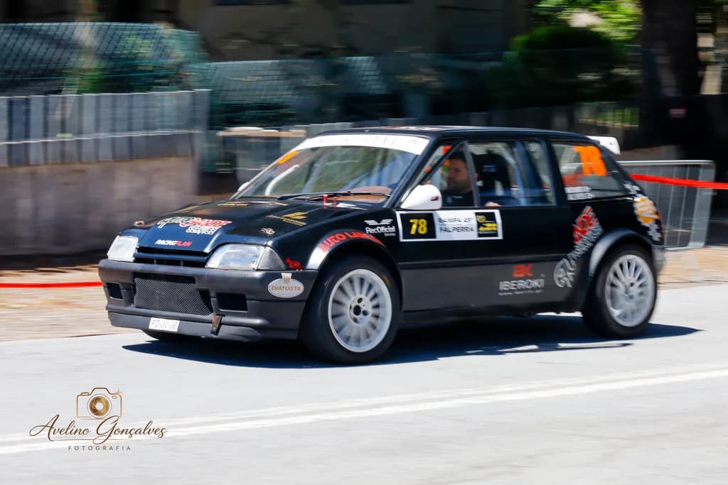 Black Rally Racer