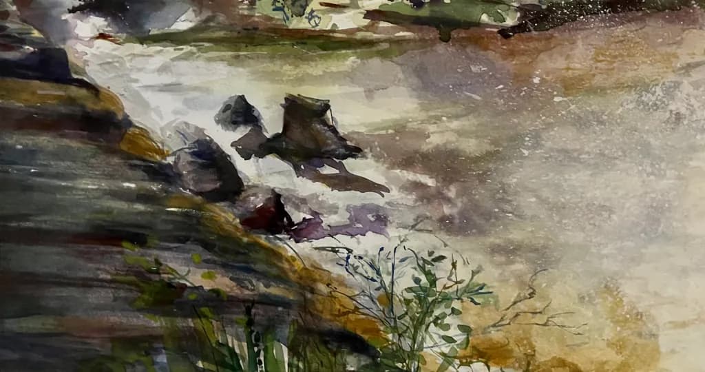 Rocky Stream Flow