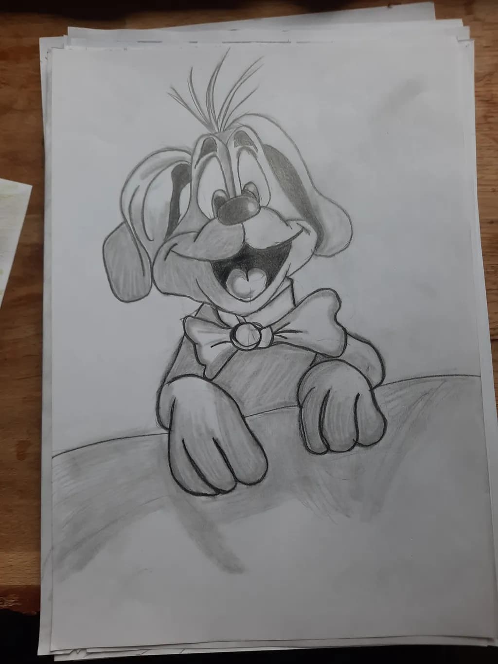 Joyful Pup Sketch