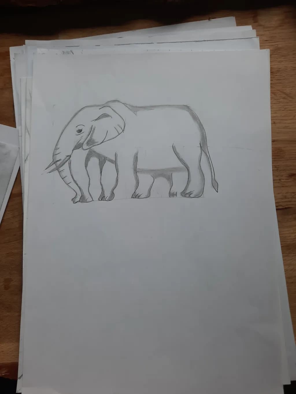 Four-Legged Elephant
