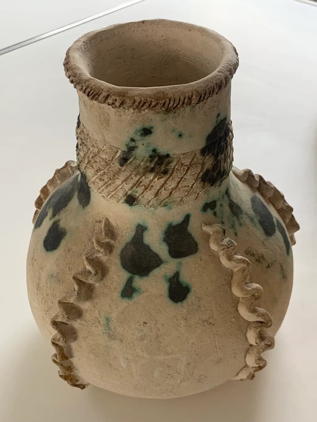 Textured Earth Vessel
