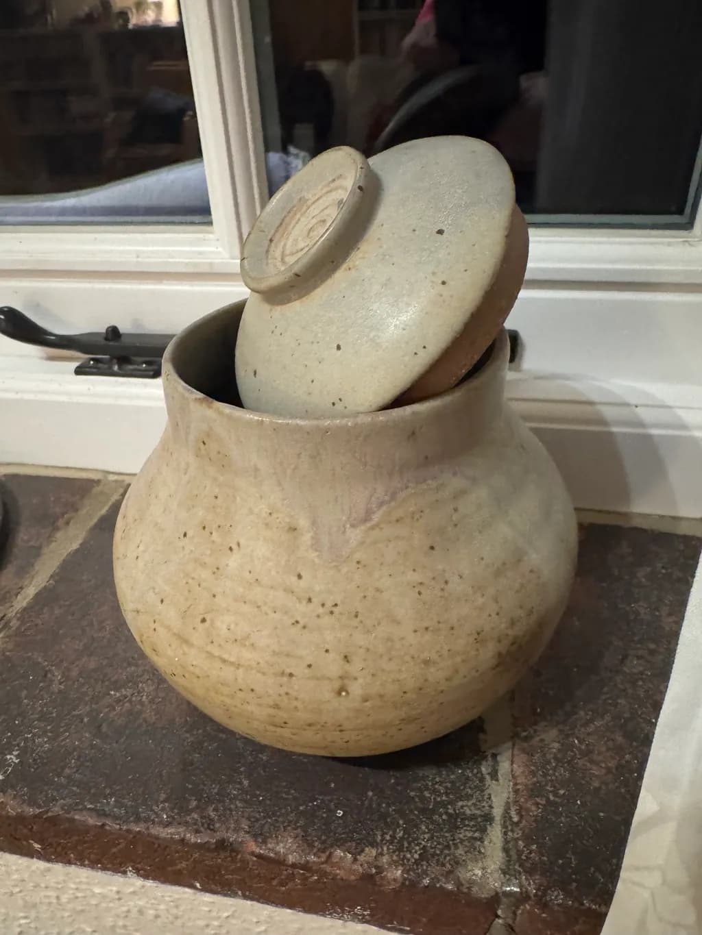 Earthenware Jar with Lid
