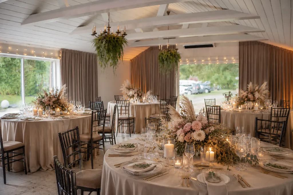 Elegant Reception Setting