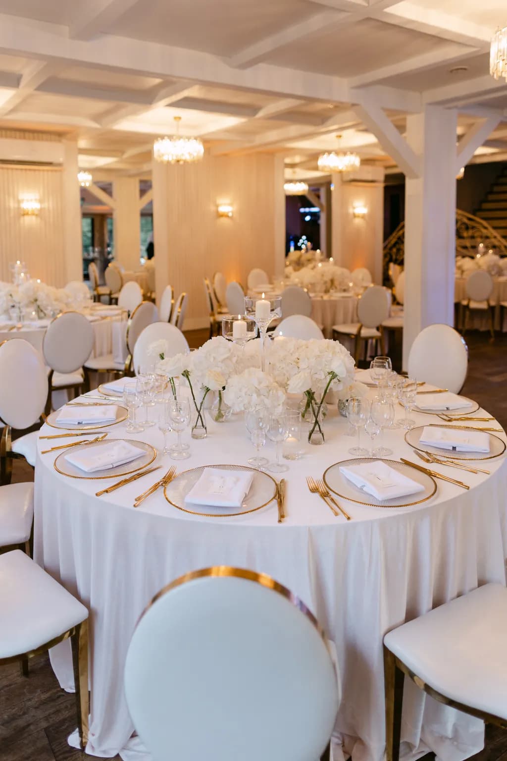 Elegant White Reception