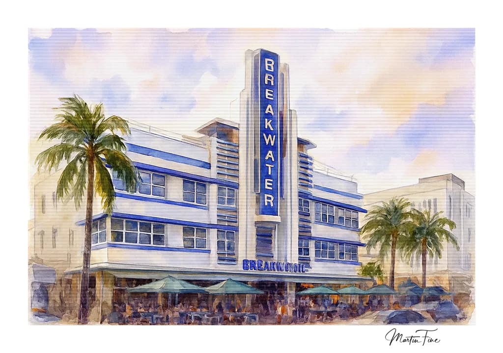 DECO HOTEL BREAKWATER, MIAMI