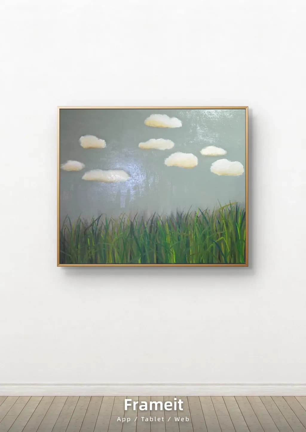 Floating Above Grass