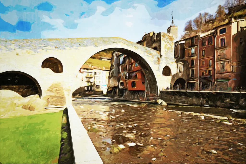 Stone Archway Reflections
