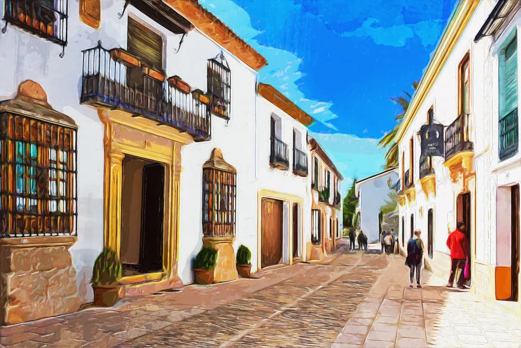 Sunlit Street View