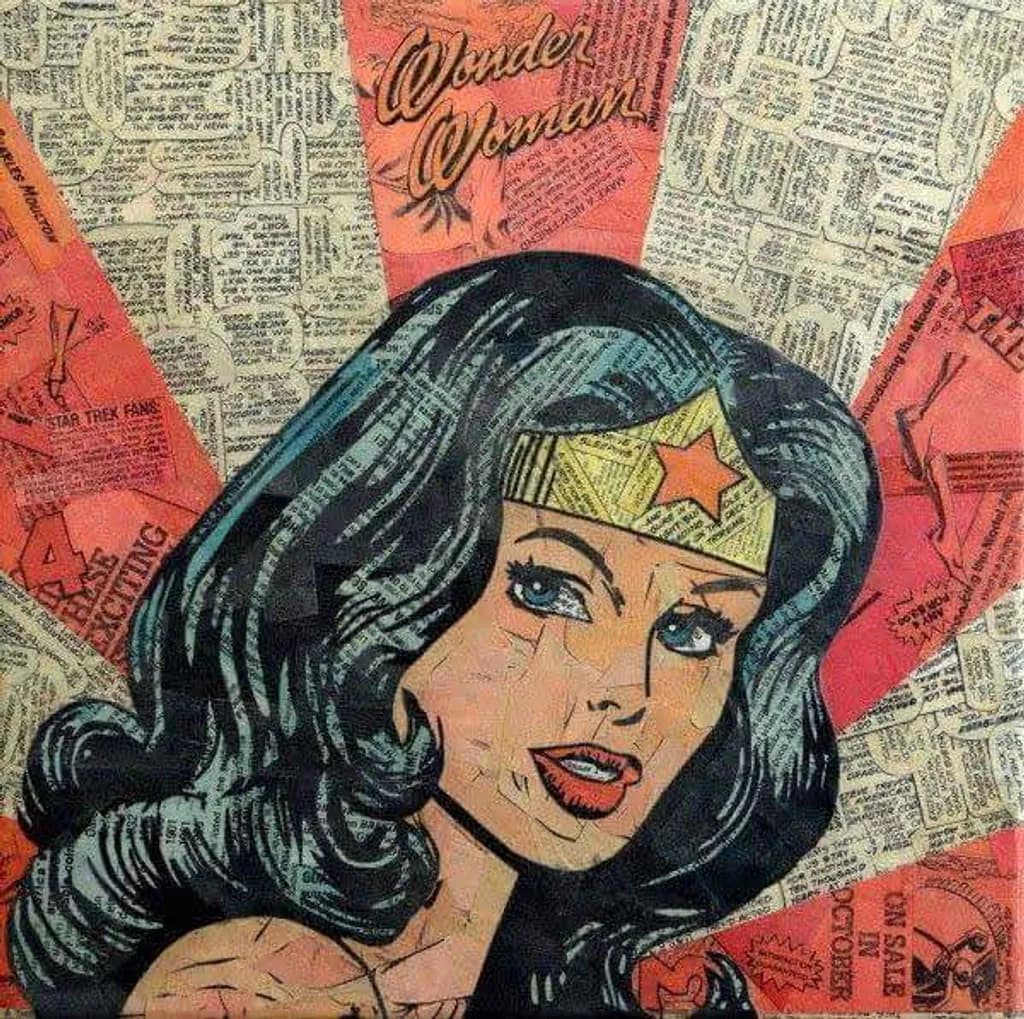 Wonder Woman Collage
