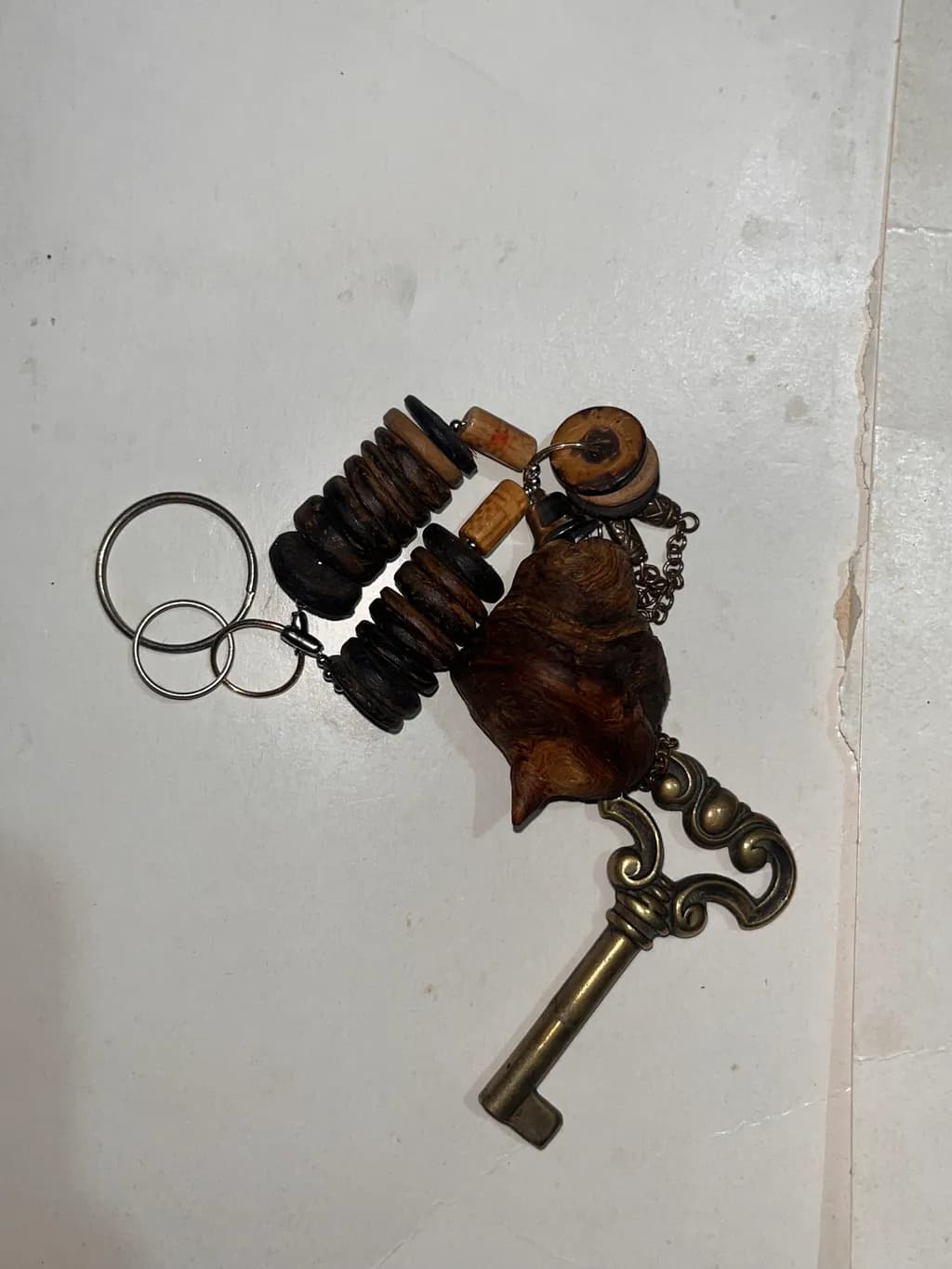 Rustic Key Charm