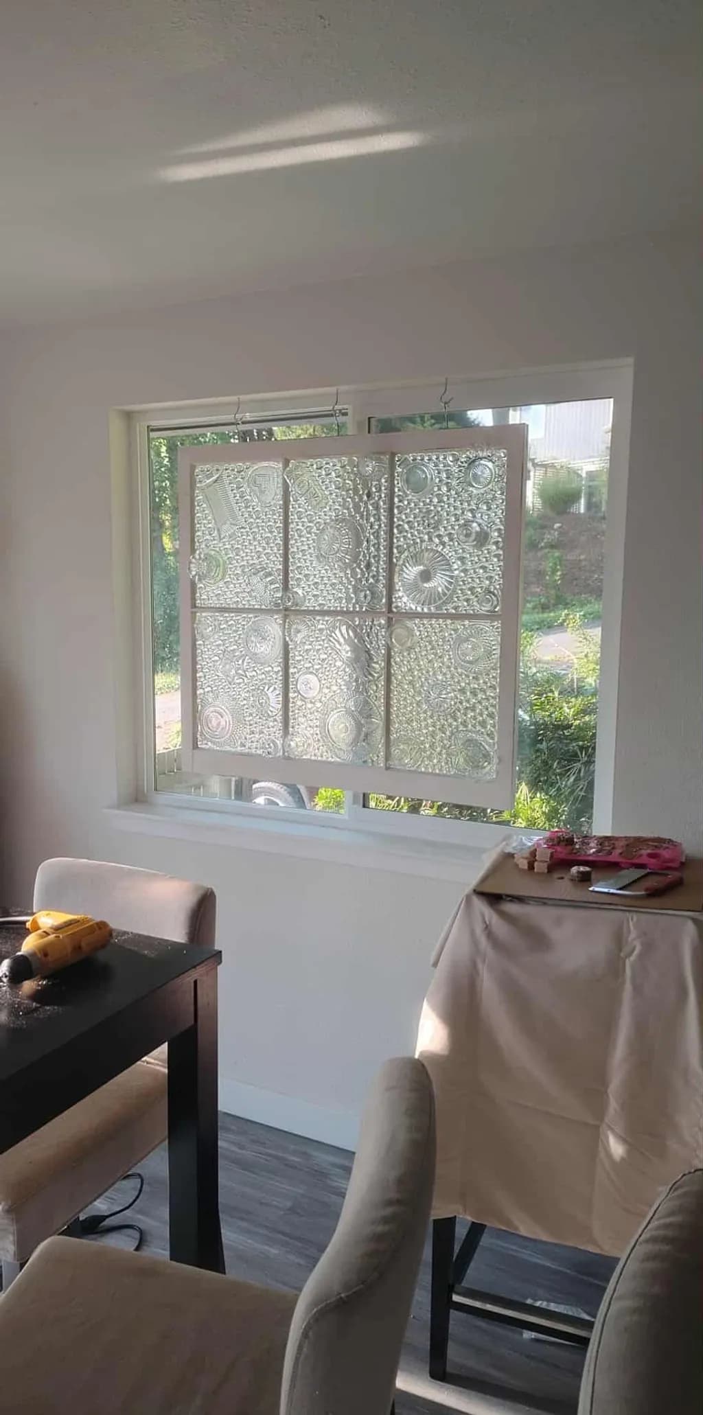 Textured Glass Panel